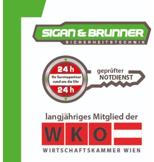 Logo Aufsperrdienst Wien - Sicherheitstechnik Sigan & Brunner