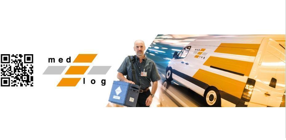 Logo medlog Medizinische Logistik u Service GmbH