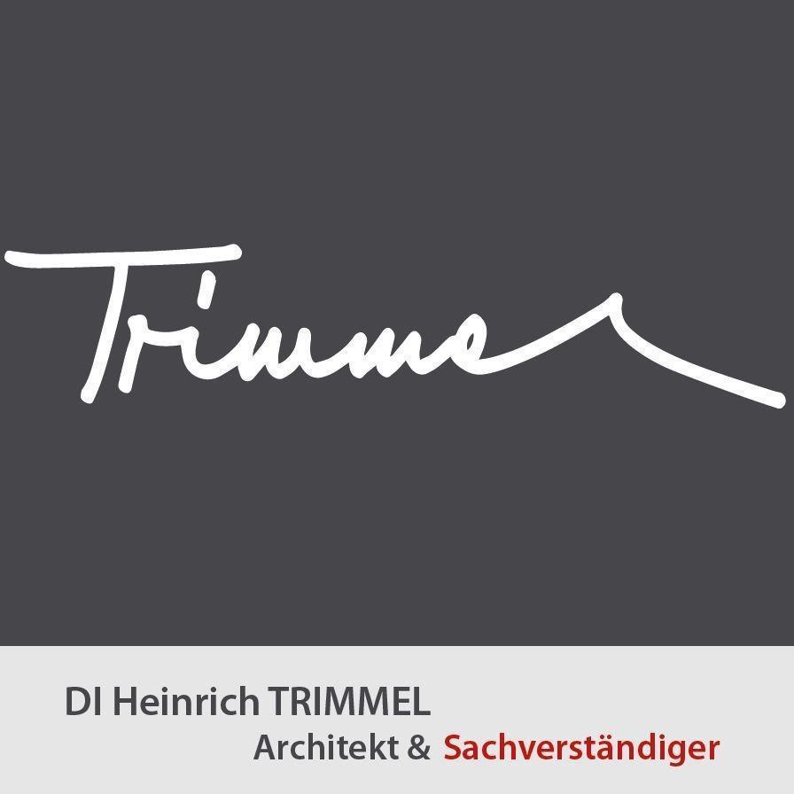 Logo Architekt u Sachverständiger Trimmel DI Trimmel Heinrich