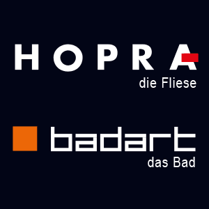 Logo Hopra Fliese & Naturstein | Badart Sanitärpogramm
