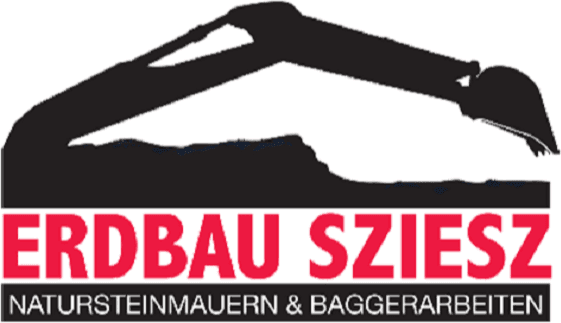 Logo Erdbau Sziesz Natursteinmauern & Baggerarbeiten