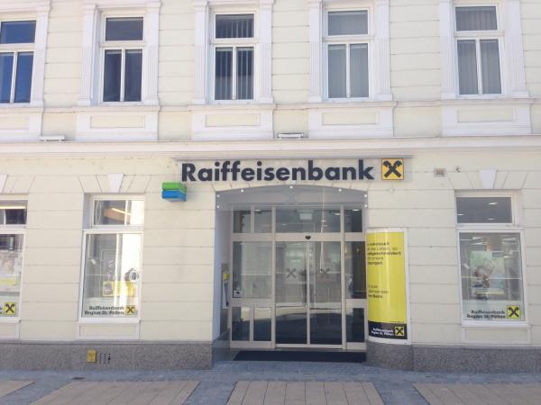 Vorschau - Foto 1 von Raiffeisenbank Region St. Pölten eGen - SB-Bankstelle Franziskanergasse