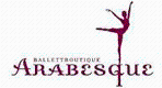 Logo Ballettboutique Arabesque | Tanzschuhe | Ballettschuhe | Balletbekleidung | Tanzsportartikel |