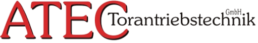 Logo ATEC Torantriebstechnik GmbH - Generalvertrieb für Torantriebe u Laufschienensysteme