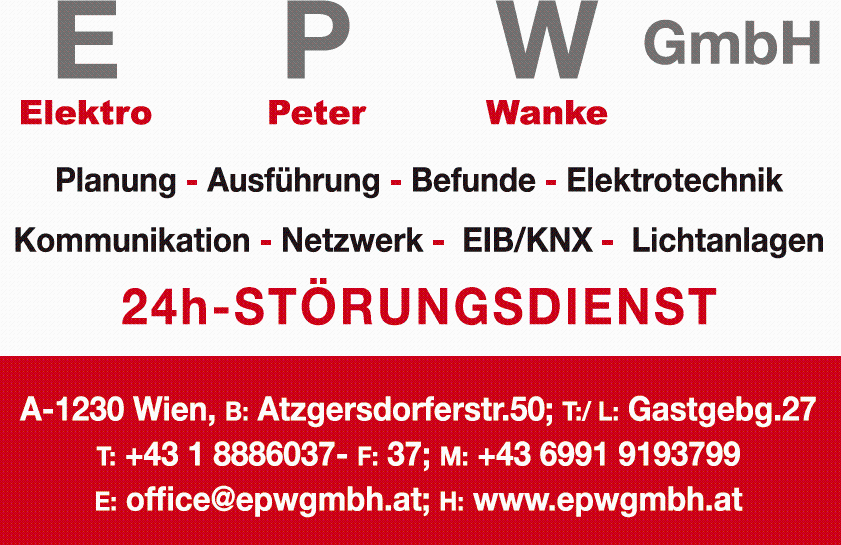 Logo EPW GmbH - 24h Störungsdienst