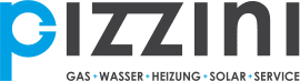 Logo Pizzini Gerald GAS, WASSER, HEIZUNG, SOLAR, WÄRMEPUMPEN