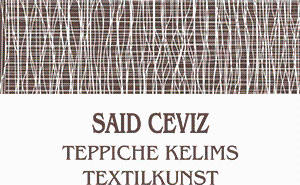 Logo LINZ Said Ceviz: Teppiche, Kelims & Textilkunst
