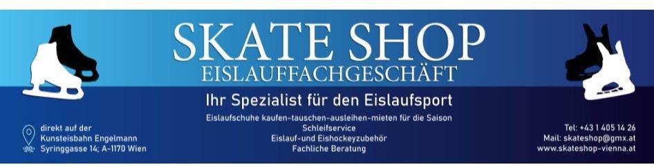 Logo SKATE SHOP Eislauffachgeschäft Inh. Mag. Bettina Rath
