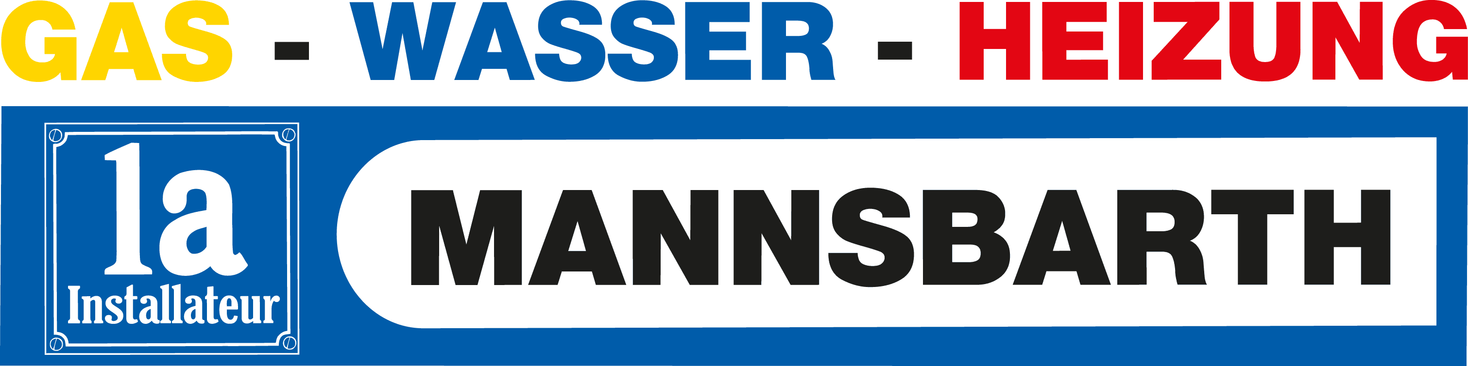 Logo 1a Installateur - Mannsbarth GmbH