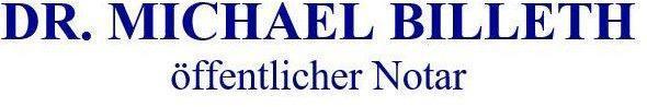 Logo Notar Dr. Michael Billeth