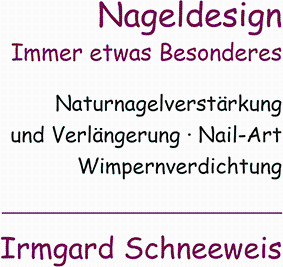 Logo Schneeweis Irmgard Nageldesign