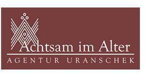 Logo Achtsam im Alter Agentur Uranschek - 24h Betreuung