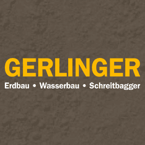 Logo Gerlinger Erdbau - Wasserbau - Schreitbagger