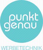 Logo Punktgenau-Werbetechnik e.U.