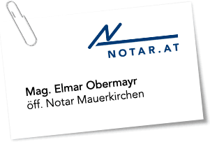 Logo NOTARIAT Mauerkirchen, Mag Elmar Obermayr