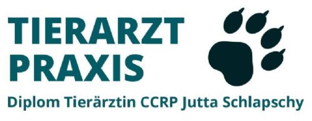 Logo Tierarzt Praxis Diplom Tierärztin CCRP Jutta Schlapschy