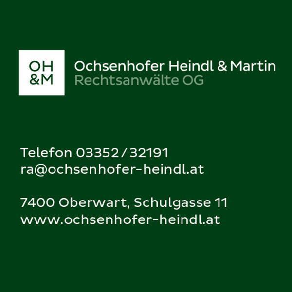 Logo Ochsenhofer Heindl & Martin Rechtsanwälte OG