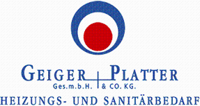 Logo Geiger & Platter | Heizungs-und Sanitärbedarf
