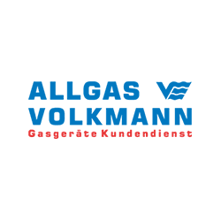 Logo Allgas - Volkmann GmbH - Gasgerätekundendienst