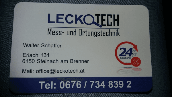 Vorschau - Foto 3 von Leckotech Mess- und Ortungstechnik e.U.