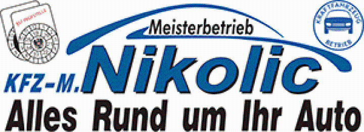 Logo KFZ M. Nikolic GmbH