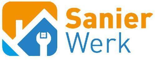 Logo SanierWerk GmbH | Badsanierung | Hausrenovierung | Umbau | Wärmepumpe |