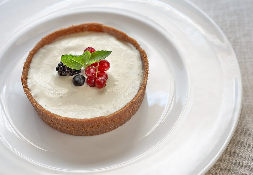Cheesecake im Dstrikt Steakhouse, The Ritz - Carlton Vienna, Foto (c) The Ritz - Carlton Vienna Cheesecake in Wien