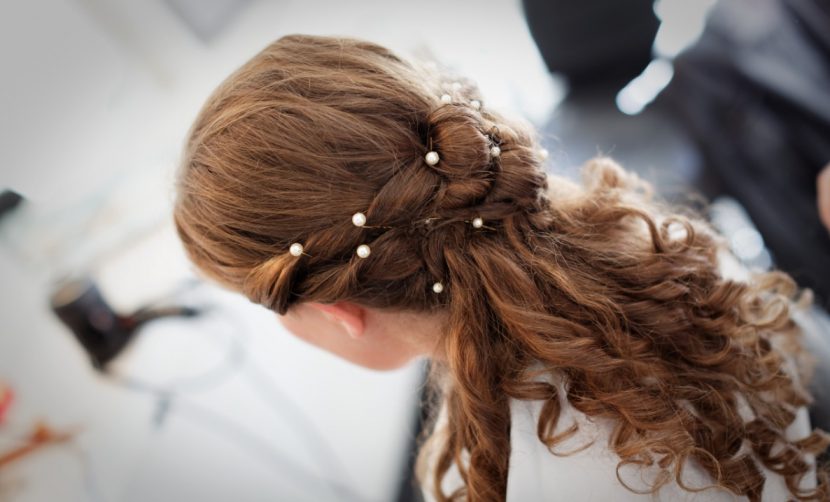 Brautfrisuren, Brautfrisur