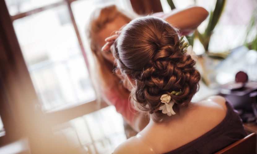 Brautfrisuren, Brautfrisur