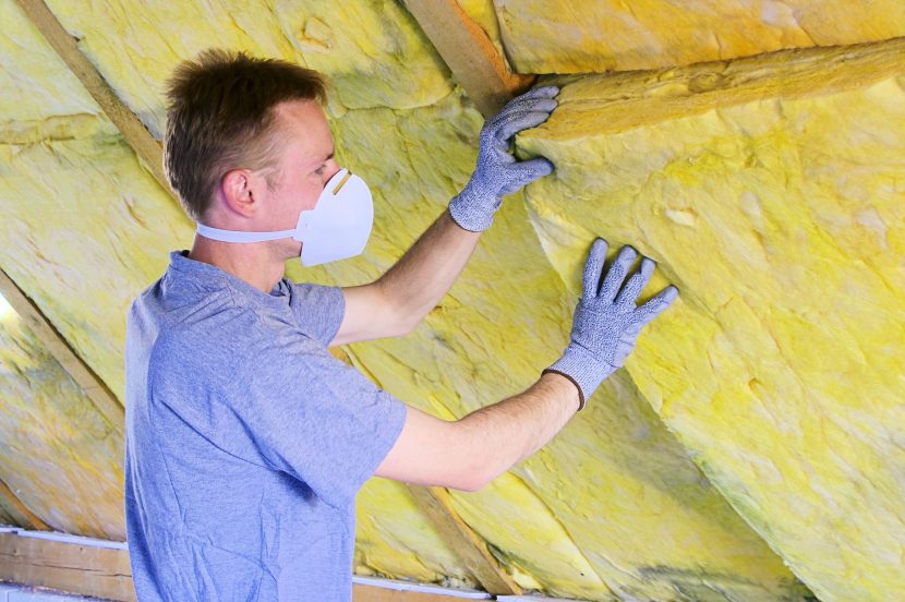 Dachdämmung mit Mineralwolle
