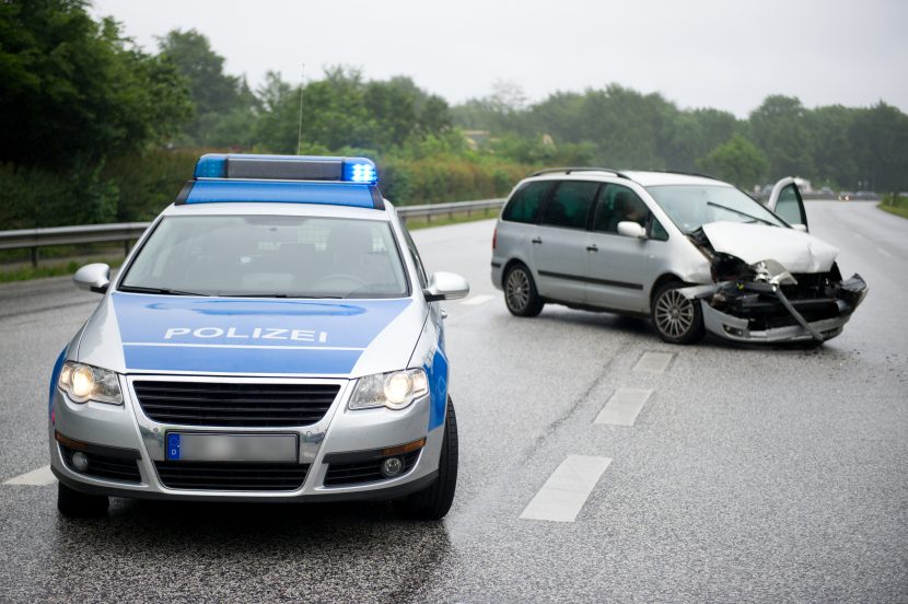 Unfall Schuldfrage Polizei