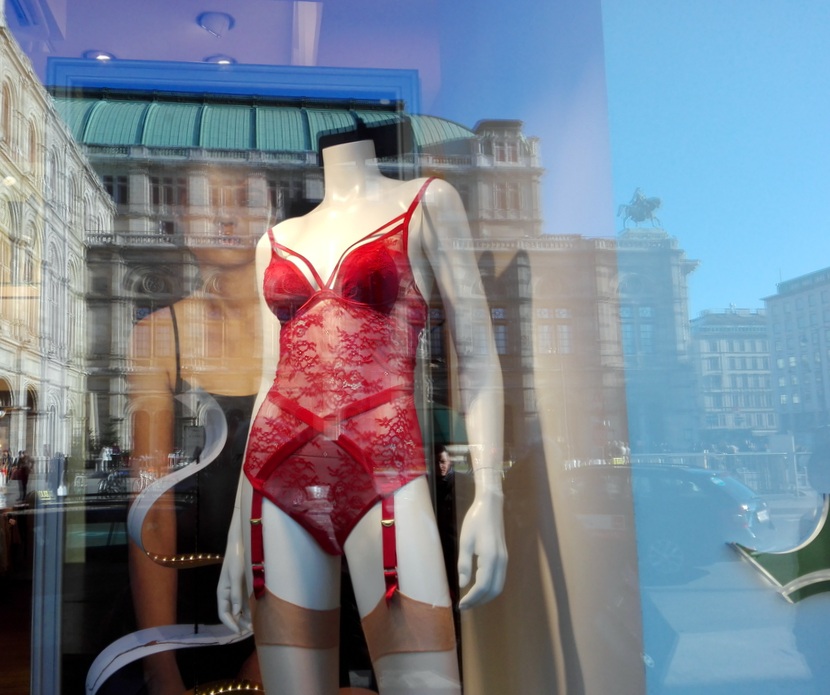Spitzenbody bei Palmers in der Auslage. Die richtige Pflege hält ihn lange schön! Bild (c) Claudia Busser - HEROLD.at Spitzenbody bei Palmers in der Auslage. Die richtige Pflege hält ihn lange schön! Bild (c) Claudia Busser - HEROLD.at