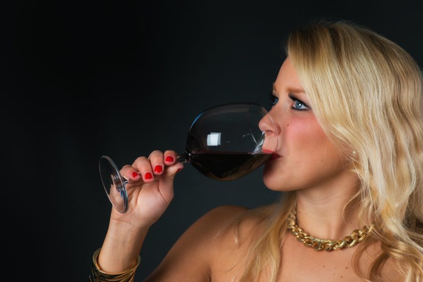 delikater Wein im Weinkeller