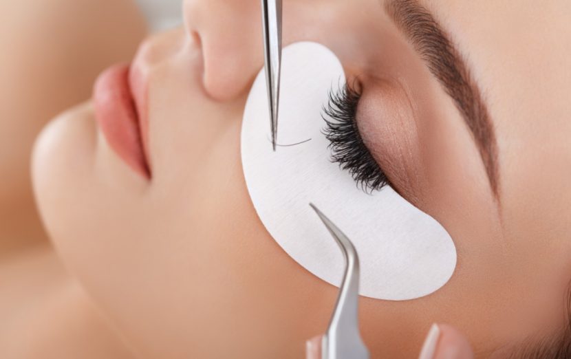 Wimpernverlängerung, Wimpern verlängern, Beauty Behandlung im Studio