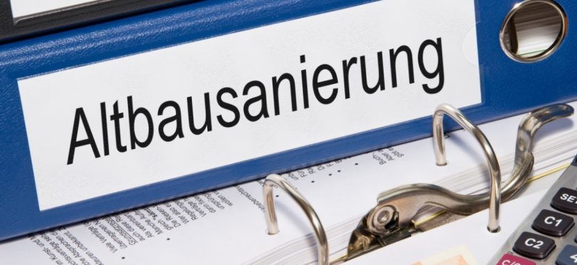 Altbausanierung, Sanierungsmaßnahmen, Haussanierung
