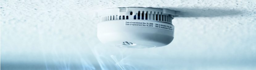 Rauchmelder installieren an der Decke