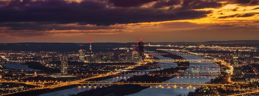 Silvester Wien - Aussicht auf Wien