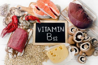 Lebensmittel mit Vitamin B12 - Leber, Fisch, Fleisch, Käse