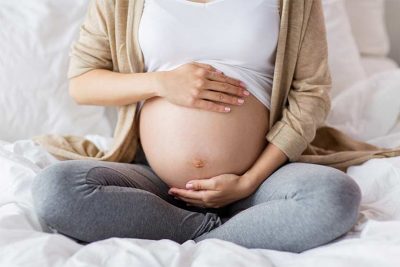 schwangere Frau Angst vor Geburt