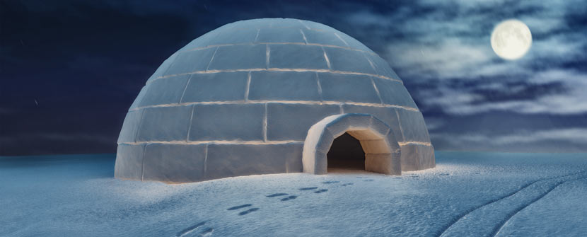 Erlebnisdinner im Iglu
