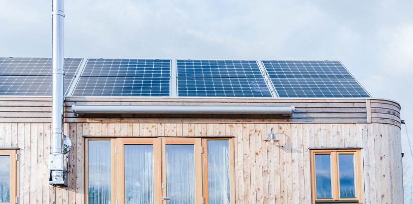 Tiny House mit Solaranlage um Kosten einzusparen von WW Wohnwagon.