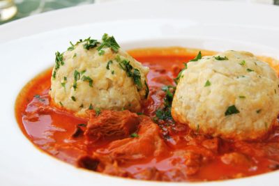 Eine Tiroler Knödel-Variation.