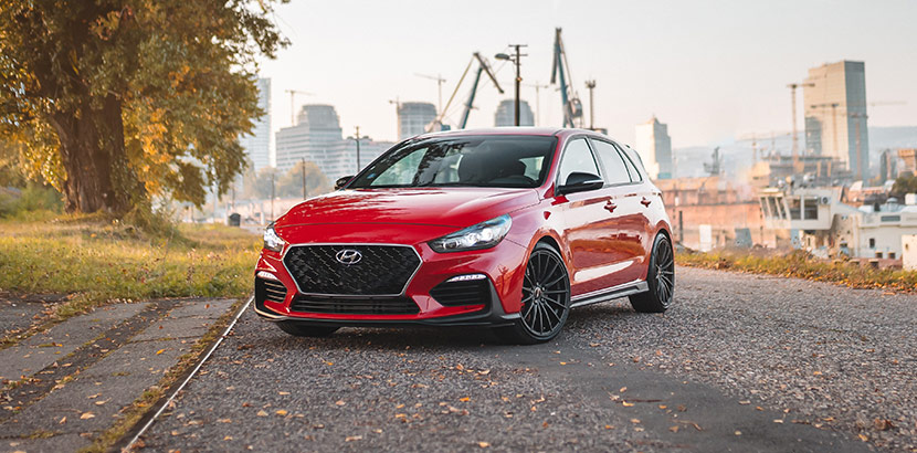roter Hyundai