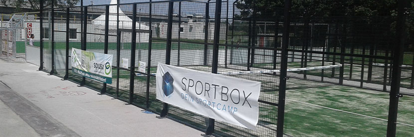 Padel auf der Donauinsel