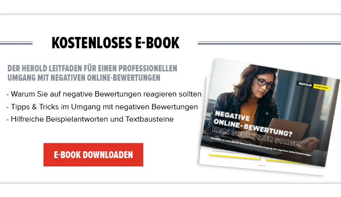 So Gehen Sie Professionell Mit Negativen Online Bewertungen Um Herold At Marketing