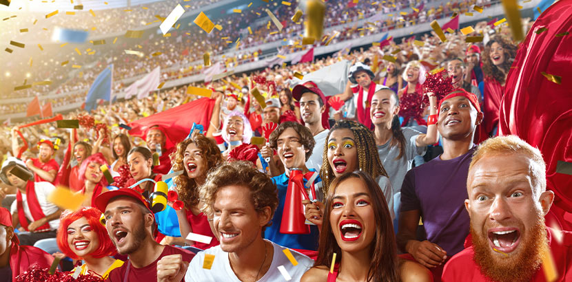 Junge Fußball Fans beim Spiel, steht sinnbildlich für den Umgang mit Google Ranking Faktoren.