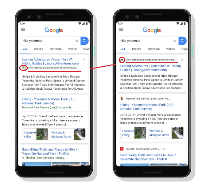 Was hat sich durch das Google mobile Redesign verändert?