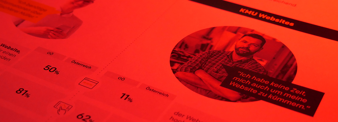 Website von Handwerks-Betrieb mit schlechtem Design schreckt Besucher ab.