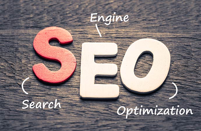Logo für Search Engine Optimization als Internet Marketing Tool