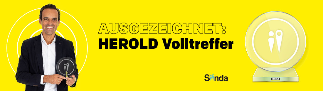 HEROLD Volltreffer Auszeichnung